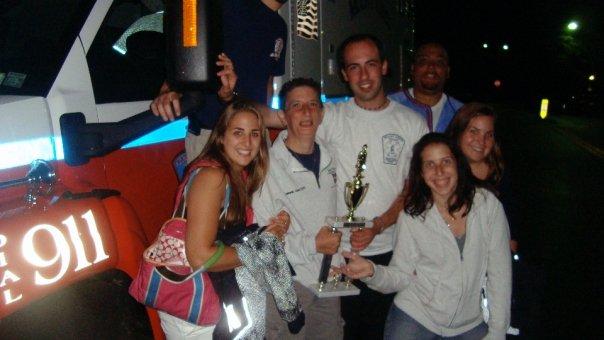 Bedford Parade 2009 with our Trophy